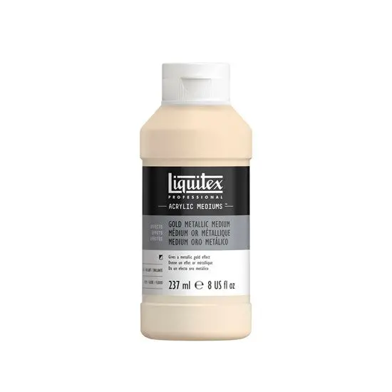 Metallic Medium – Rich Gold Finish, 237 Ml Bottle 1
