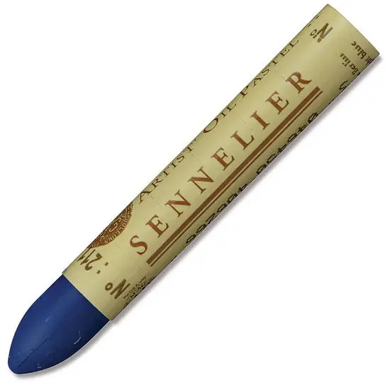 Midnight Blue Oil Pastel Stick – 5 Ml Soft Texture 1