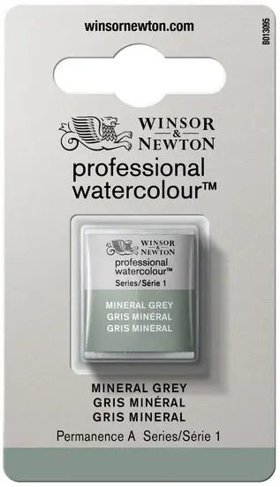 Mineral Grey Watercolor Half Pan (Series 1) 1