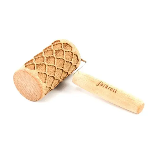Mini Arabesque-Engraved Rolling Pin For Baking Or Crafts 1