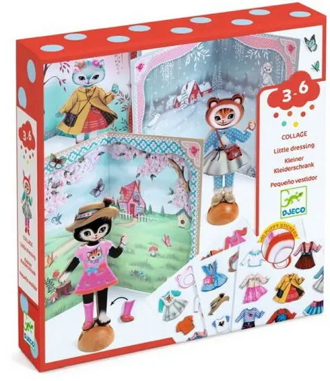 Mini Collage Kit – Little Wardrobe Theme 1