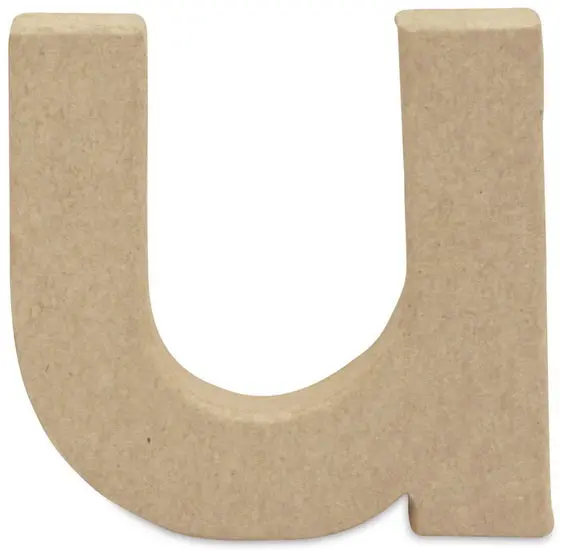 Mini Decopatch Alphabet Stickers – U Letter Only 1