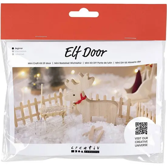 Mini Diy Reindeer Craft Kit For Kids And Beginners 1