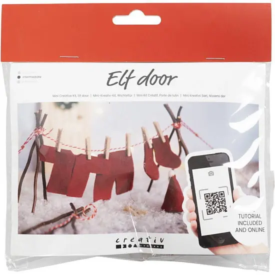 Miniature Elf-Themed Craft Kit: Laundry Theme 1