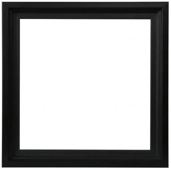 Minimalist Black Floating Photo Frame – 6×6 Inches 1