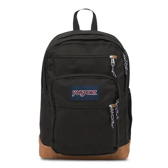 Minimalist Black Student Backpack – Lightweight & Durable 1