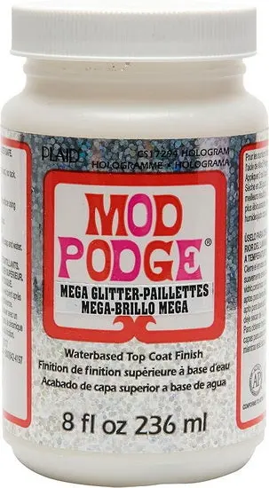 Mod Podge Glitter Medium – 236 Ml Craft Adhesive 1