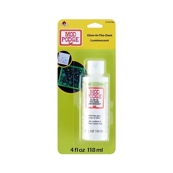Mod Podge Glow-In-The-Dark Medium – 118Ml Phosphorescent Finish 1