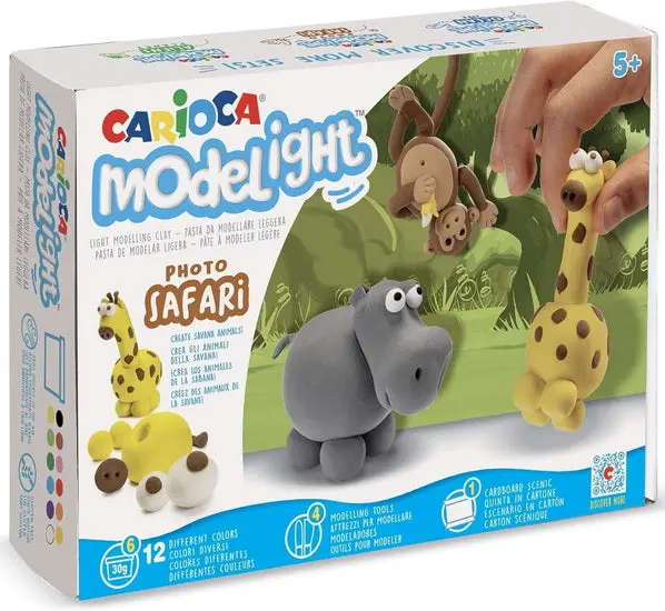 Modelight Maxi Play Box: Safari-Themed Creative Activity Set 1