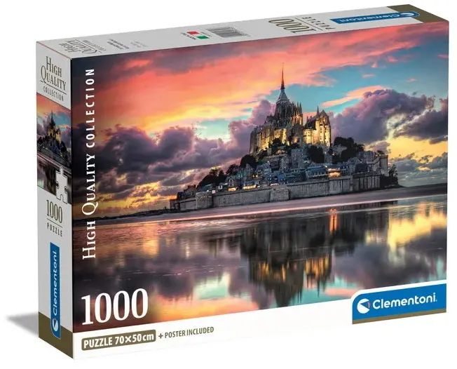 Mont Saint-Michel Jigsaw Puzzle – 1000 Pieces, Magnifique Collection 1