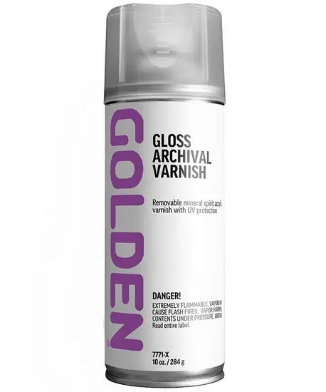 Msa Archival Gloss Spray Varnish – 10Oz, Uv-Resistant Finish 1