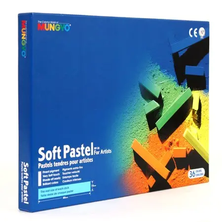 Mungyo Dry Pastel Set – 36 Square Sticks 1