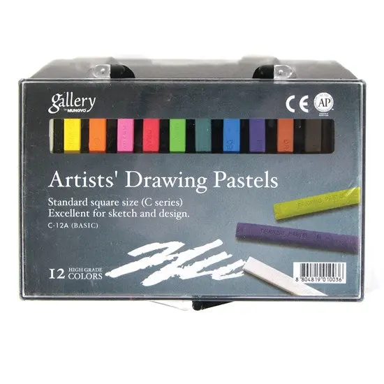 Mungyo Pastel Squares Set – 12 Essential Colors For Beginners 1