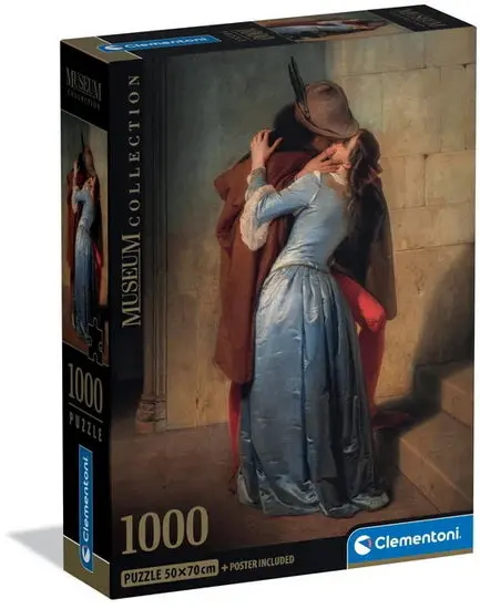Museum Collection Puzzle: 'The Kiss' By Francesco Hayez – 1000-Piece Jigsaw 1