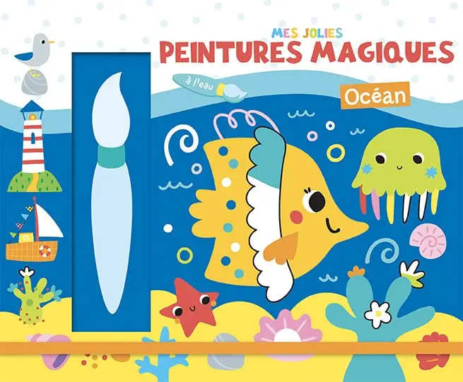 My Magical Paint Book: Ocean Adventure – French Language Edition 1