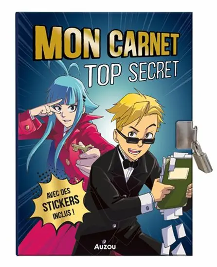 My Top-Secret Manga Journal – Illustrated Notebook For Teens & Artists 1
