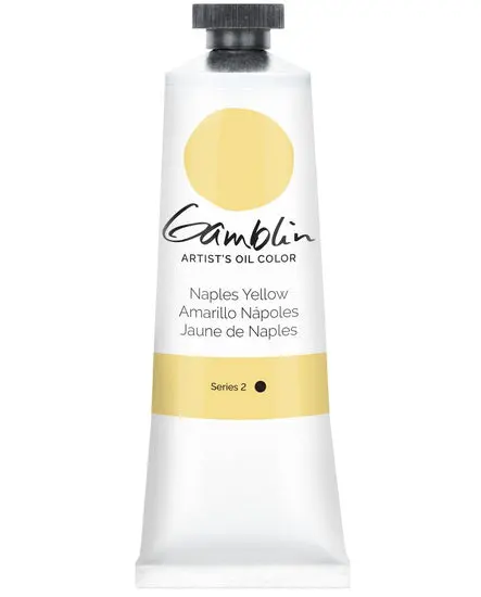 Naples Yellow Oil Paint Tube – 37Ml, Series 2 1
