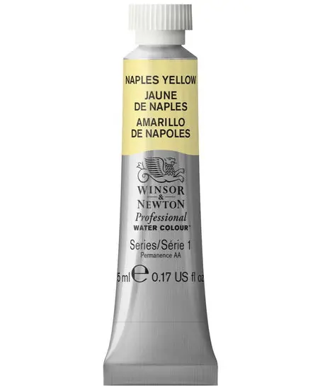 Naples Yellow Professional Watercolor – 5 Ml, Grade S1 1