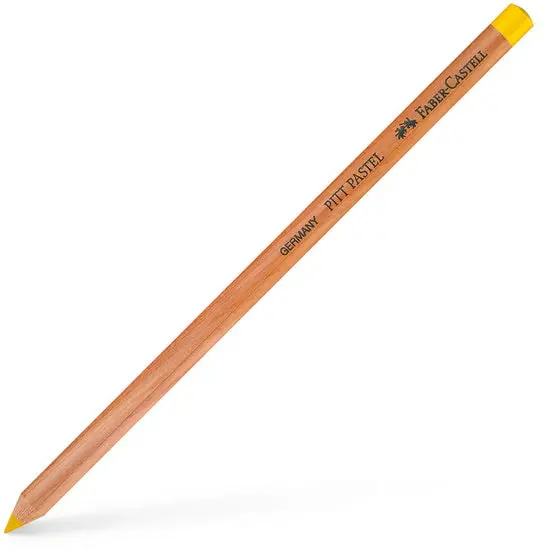 Naples Yellow Soft Pastel Pencil – Blendable Artist Drawing Tool 1