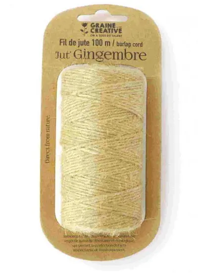 Natural Burlap Twine – 2 Mm Diameter, 100 Meters 1