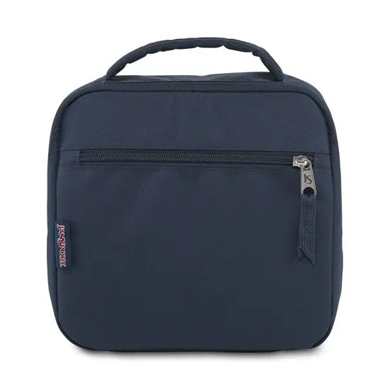 Navy Blue Insulated Lunch Tote Bag 1