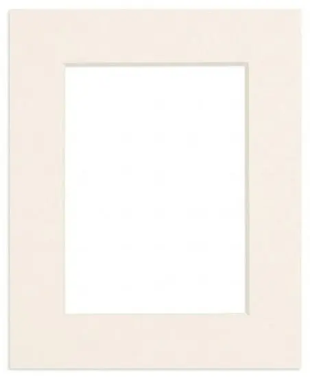 Neutral Ivory Mat Board – 16×20 Inch Outer / 11×14 Inch Opening 1