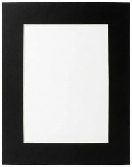 Neutral Ph-Black Mat Board – Dual Size: 18 × 24" & 11 × 17" 1