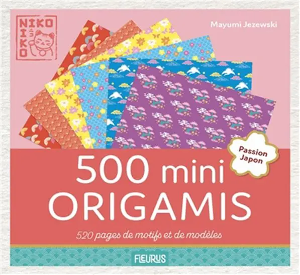 Niko-Niko Mini Origami Kit – 500 Pre-Cut Sheets 1
