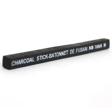 Nobel Jumbo Square Charcoal Stick – Extra-Dense, Dur Grade 1