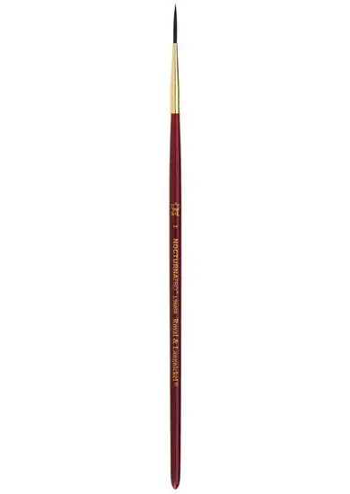 Nocturna Short-Handle Script Liner Brush – Size #1 1