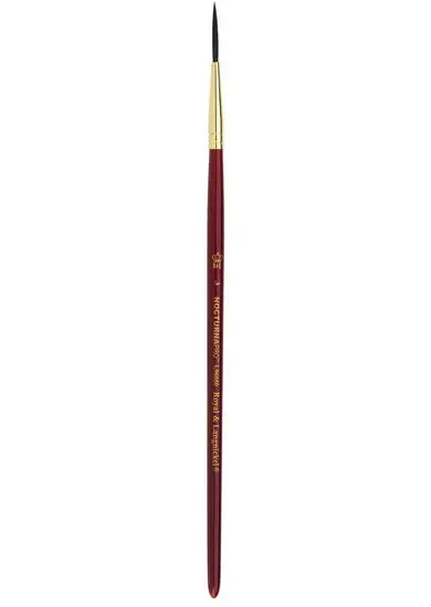 Nocturna Short-Handle Script Liner Brush, Size #3 1