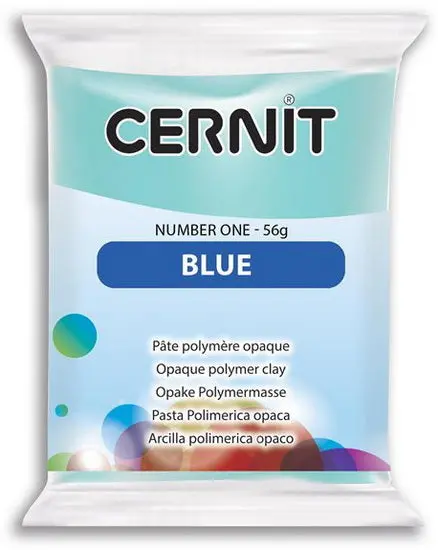 Number One Polymer Modeling Clay – Opaque Blue, 0.056 Lb 1