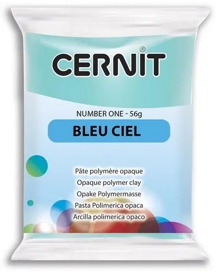 Number One Polymer Modeling Clay - Opaque Light Blue (0.056 Lb) 1