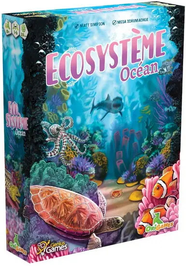 Ocean Ecosystem Educational Poster 1