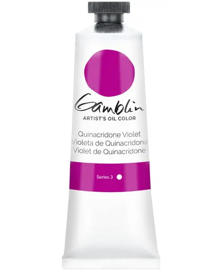 Oil Paint Tube: Quinacridone Violet, 37Ml, Series 3 1