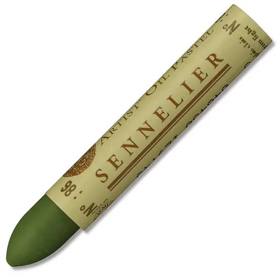 Oil Pastel Stick – Chrome Light Green, 5Ml Equivalent Volume 1