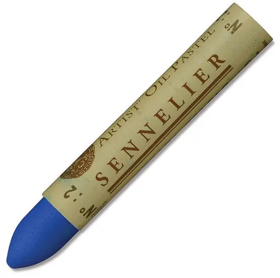 Oil Pastel Stick In Azure Blue – 5 Ml Equivalent Size 1