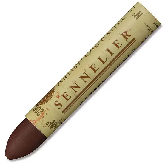 Oil Pastel Stick – Mars Orange Hue, 5 Ml Compact Artist Formulation 1