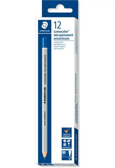 Omnichrom Colored Pencil – Blue, Lightfast Artist Grade 1