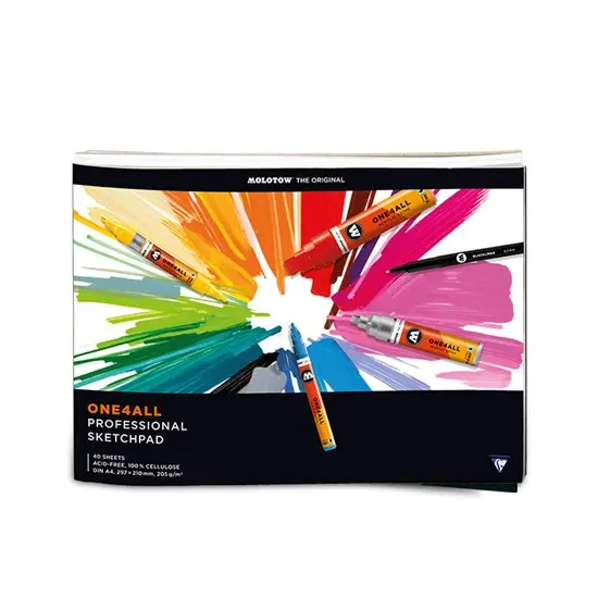 One4All A4 Sketchbook – 40-Page Acid-Free Drawing Pad 1