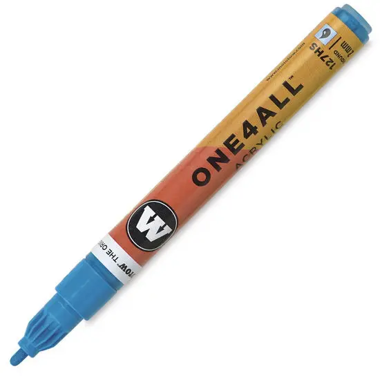 One4All Acrylic Marker – Shock Blue, 2 Mm Tip 1