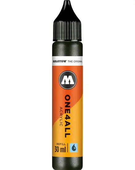 One4All Black Metallic Refill Ink – 30Ml 1
