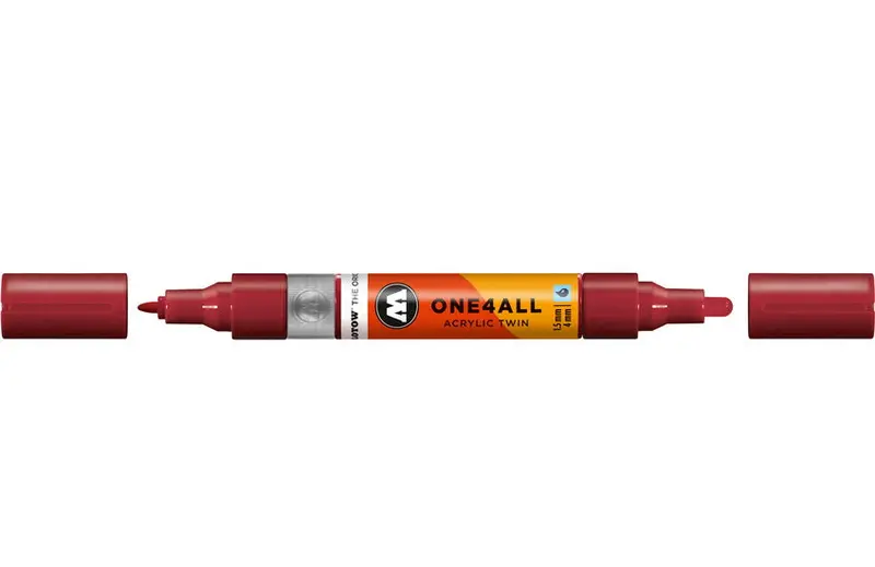 One4All Dual-Tip Marker In Burgundy – 1.5–4Mm Line Width 1