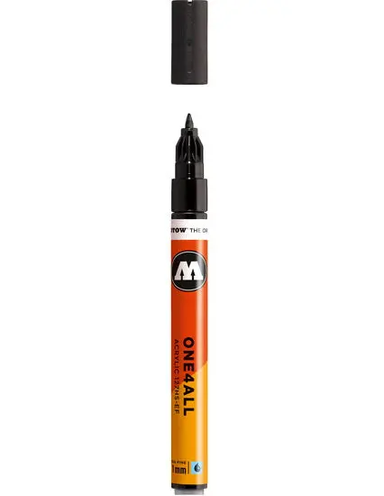One4All Fine-Tip Signal Black Marker (1 Mm Tip) 1