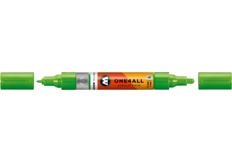 One4All Neon Green Fluorescent Marker – 1.5–4 Mm Tip 1