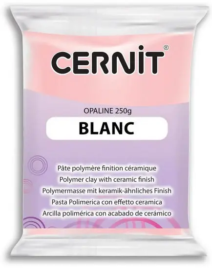 Opaline Polymer Clay – Ceramic-Finish White, 250G 1