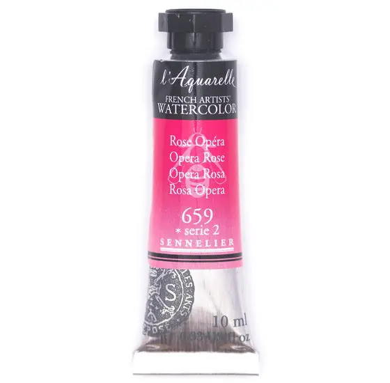 Opera Pink Watercolor Tube – Student Series, 10Ml (Series 2) 1