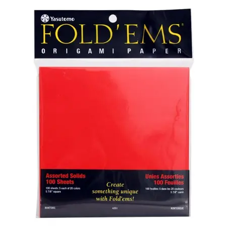Origami Paper Pack – 100 Assorted Sheets 1