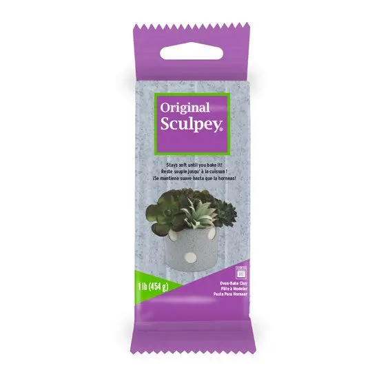 Original Sculpey Polymer Clay – Granite Tone, 454 G Oven-Bake 1