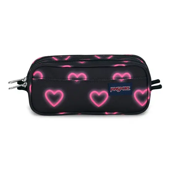 Oversized Pencil Case – Happy Hearts Pattern 1